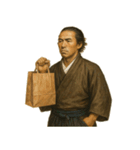 坂本 龍馬 ギャグ シュール 爆笑（個別スタンプ：15）