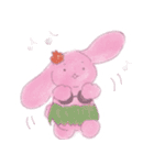 うさぴーの夏色スタンプ（個別スタンプ：7）