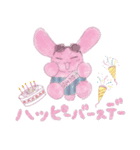 うさぴーの夏色スタンプ（個別スタンプ：11）