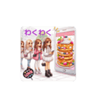 #パンケーキ *move（個別スタンプ：3）