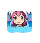 ちゃん♡かな 挨拶編（個別スタンプ：3）