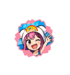 ちゃん♡かな 挨拶編（個別スタンプ：5）