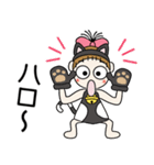 おちゃめ猫になる！♡元気もりもり日常会話（個別スタンプ：3）