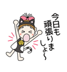 おちゃめ猫になる！♡元気もりもり日常会話（個別スタンプ：10）