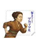 津田 梅子 ギャグ シュール 爆笑 (文字)（個別スタンプ：22）