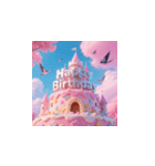 感性 誕生日祝い文句（個別スタンプ：6）