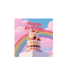 感性 誕生日祝い文句（個別スタンプ：15）
