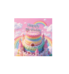 感性 誕生日祝い文句（個別スタンプ：17）