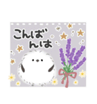 ずっと使える＊シマエナガさん＊優しい色（個別スタンプ：8）