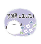 ずっと使える＊シマエナガさん＊優しい色（個別スタンプ：34）