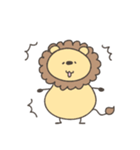 へんてこなライオン（個別スタンプ：4）