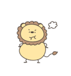 へんてこなライオン（個別スタンプ：6）