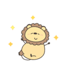 へんてこなライオン（個別スタンプ：7）