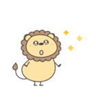 へんてこなライオン（個別スタンプ：11）