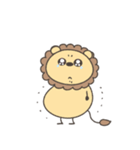 へんてこなライオン（個別スタンプ：13）