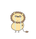へんてこなライオン（個別スタンプ：14）