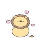 へんてこなライオン（個別スタンプ：17）