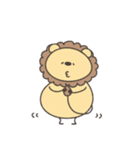 へんてこなライオン（個別スタンプ：18）