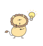へんてこなライオン（個別スタンプ：22）