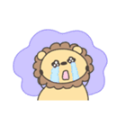 へんてこなライオン（個別スタンプ：25）