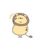 へんてこなライオン（個別スタンプ：27）
