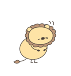 へんてこなライオン（個別スタンプ：38）