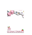 写真に貼れる♡ぷっくりフレーム（個別スタンプ：14）