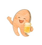 酒クズ鮭の日常（個別スタンプ：17）