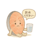 酒クズ鮭の日常（個別スタンプ：21）
