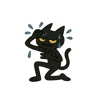 英語フレーズ★けだるい黒猫スタンプ（個別スタンプ：32）