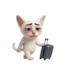 面白いメイク猫 （NT）（個別スタンプ：10）