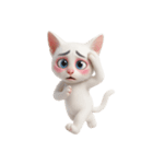 面白いメイク猫 （NT）（個別スタンプ：17）