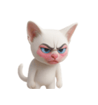面白いメイク猫 （NT）（個別スタンプ：20）