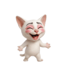 面白いメイク猫 （NT）（個別スタンプ：22）