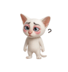 面白いメイク猫 （NT）（個別スタンプ：23）