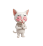 面白いメイク猫 （NT）（個別スタンプ：29）
