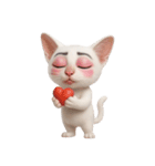 面白いメイク猫 （NT）（個別スタンプ：30）