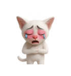 面白いメイク猫 （NT）（個別スタンプ：35）