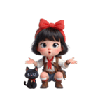 冒険少女 （NT） v.1（個別スタンプ：4）