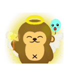 モンモンとちいさなふうせん：感情大爆発編（個別スタンプ：24）