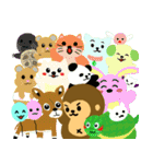 モンモンとちいさなふうせん：感情大爆発編（個別スタンプ：40）