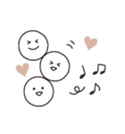 シンプル♡グレージュ【改訂版】（個別スタンプ：4）