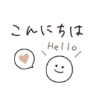 シンプル♡グレージュ【改訂版】（個別スタンプ：13）