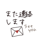 シンプル♡グレージュ【改訂版】（個別スタンプ：39）