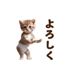 踊る！おパンツネコちゃん！にゃんだふる～（個別スタンプ：18）