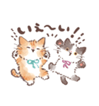 靴下猫の愉快なスタンプ（個別スタンプ：8）