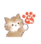 靴下猫の愉快なスタンプ（個別スタンプ：9）