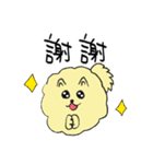 気ままなポメラニアンさん【台湾語】（個別スタンプ：5）