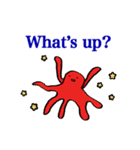 青い人スタンプ①（個別スタンプ：11）
