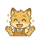 カフェンのモフモフ日常・Aパック（個別スタンプ：10）